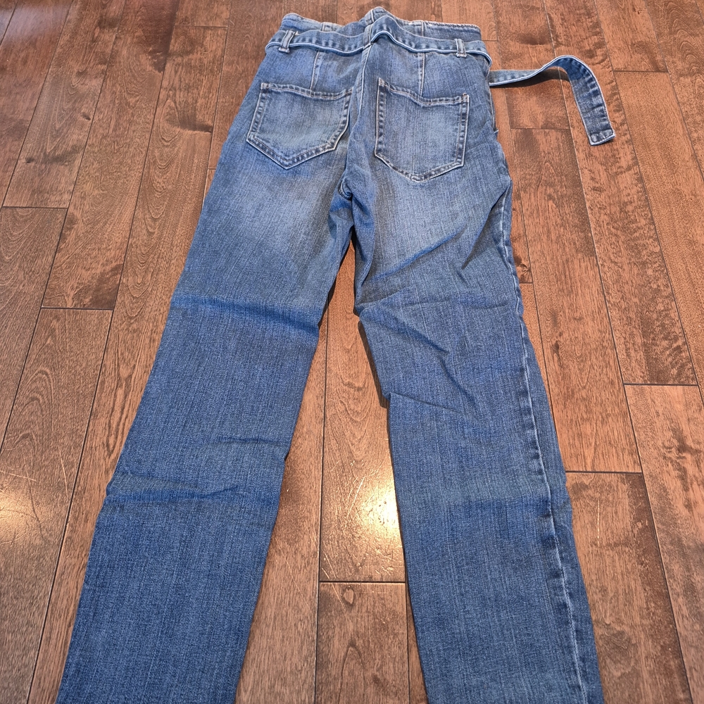 Dynamite Women's Straight-Leg Medium Blue Jeans